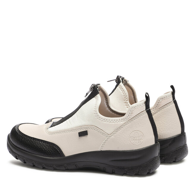 Rieker Sneakers Rieker L7153-60 Schwarz / Crema / Perlcreme 60
