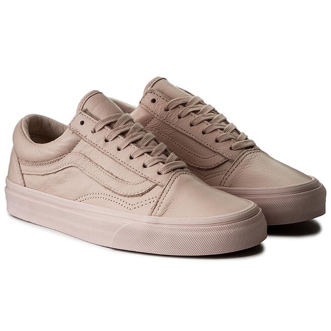 Vans old skool leather sepia rose 2025