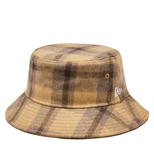 New Era Klobouk New Era Check Bucket Newera 60364231 Hnědá