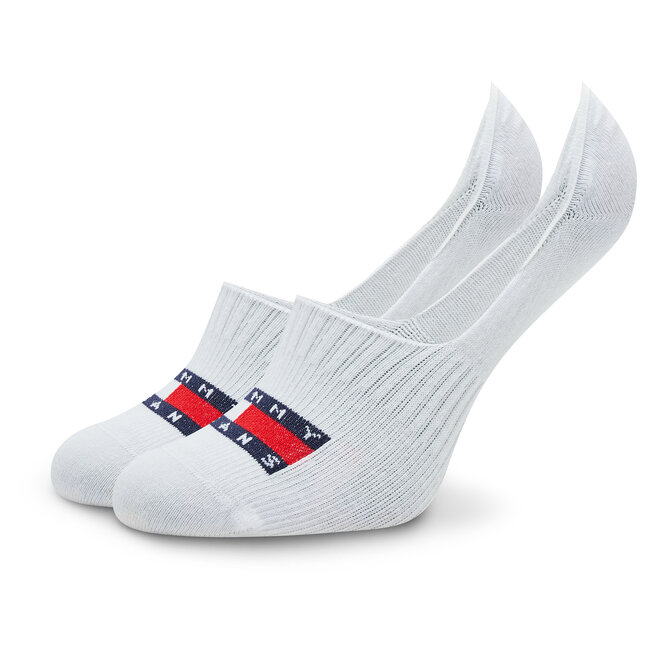Skarpety stopki unisex Tommy Jeans - Biały