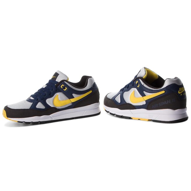Nike Air Span AH8047 401 Navy/Tour Yellow • Www.zapatos.es
