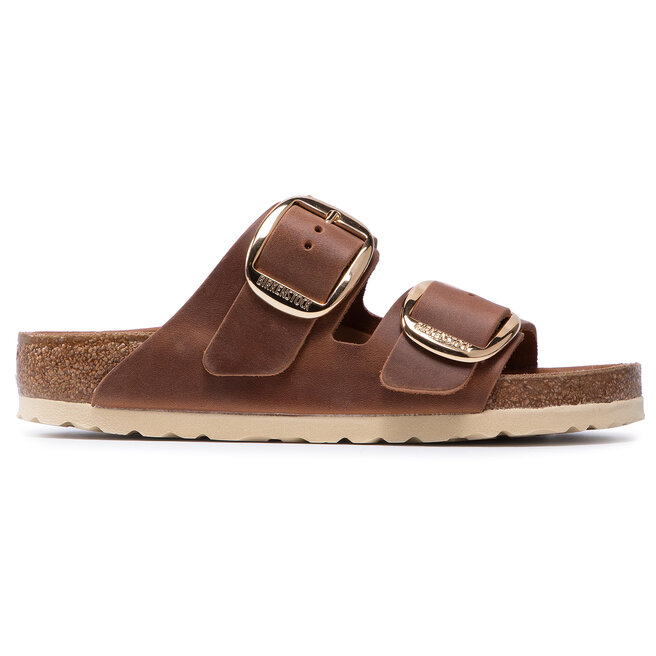 Birkenstock Чехли Birkenstock Arizona Big Bucke 1011072 Cognac