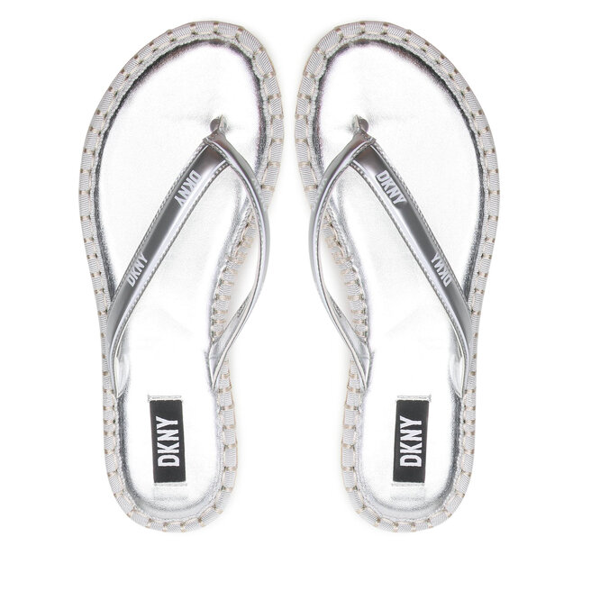 DKNY Еспадрили DKNY Tabatha K1206139 Sil/Wht Svw
