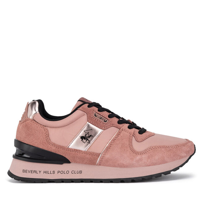 Sneakersy Beverly Hills Polo Club - Różowy