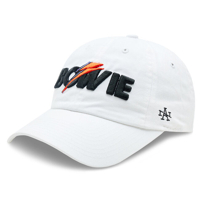 Καπέλο Jockey American Needle Ballpark - David Bowie SMU674A-BOWI-WHITE Λευκό