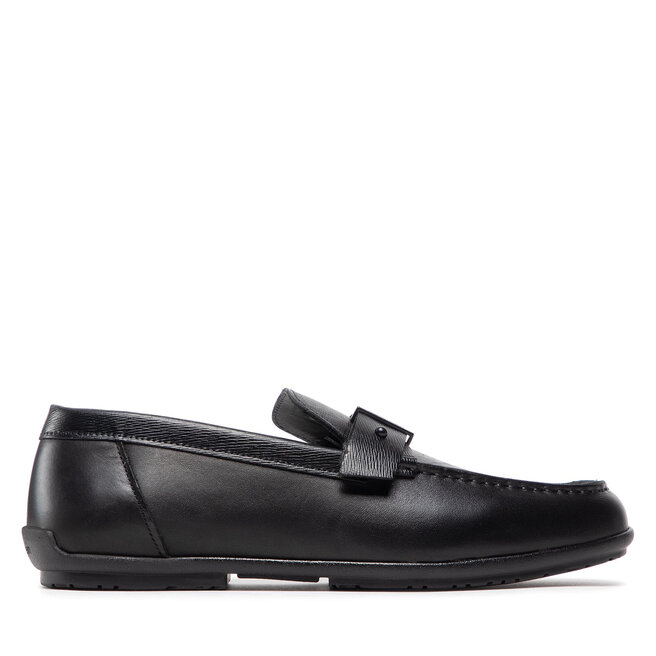 Calvin Klein Mocasini Calvin Klein Driver Pin Colse Mono HM0HM00819 Black Mono 0GL