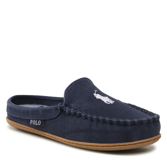 Papuci de casă Polo Ralph Lauren Collins Mule RF104189 Navy epantofi.ro imagine noua