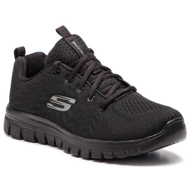 Pantofi Skechers Get Connected 12615/BBK Black 12615/BBK imagine noua