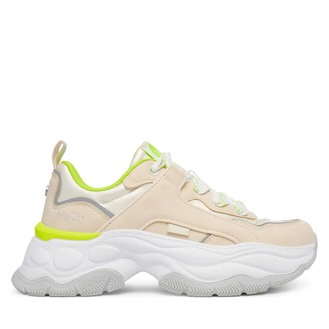 Sneakersy Buffalo Jump One 1636701 Beżowy - kobiece