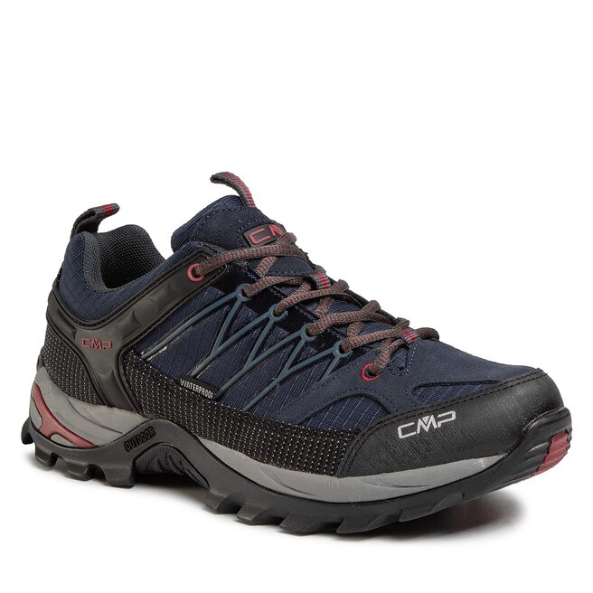CMP Туристически CMP Rigel Low Trekking Shoes Wp 3Q54457 Asphalt Syrah 62BN