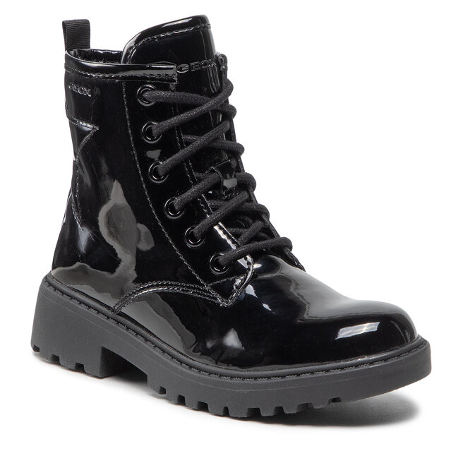 Geox Scarponcini Geox J Casey G. G J9420G 000HH C9999 S Black