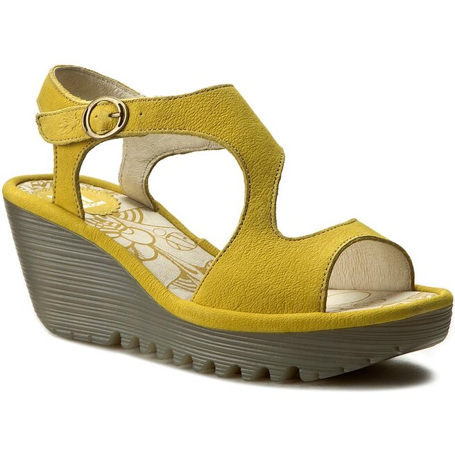Sandales Fly London Yanca P500569022 Lemon chaussures