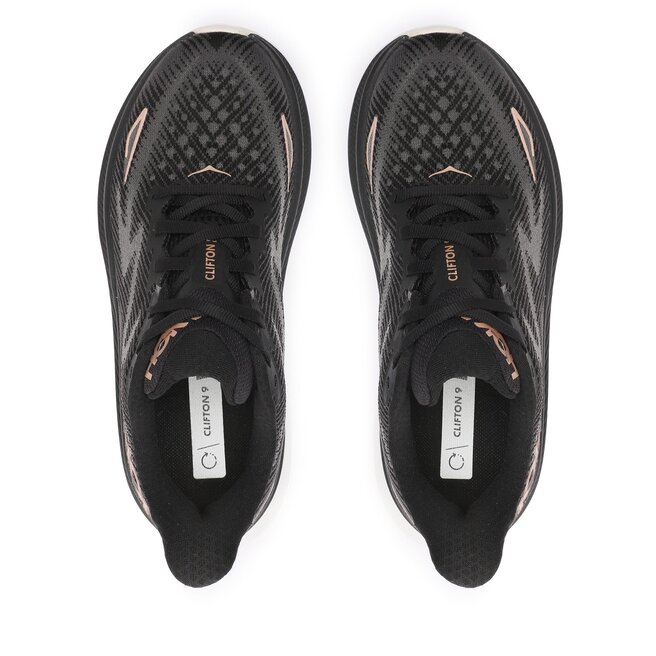 Hoka Boty Hoka Clifton 9 1127896 Black / Rose Gold BRGL