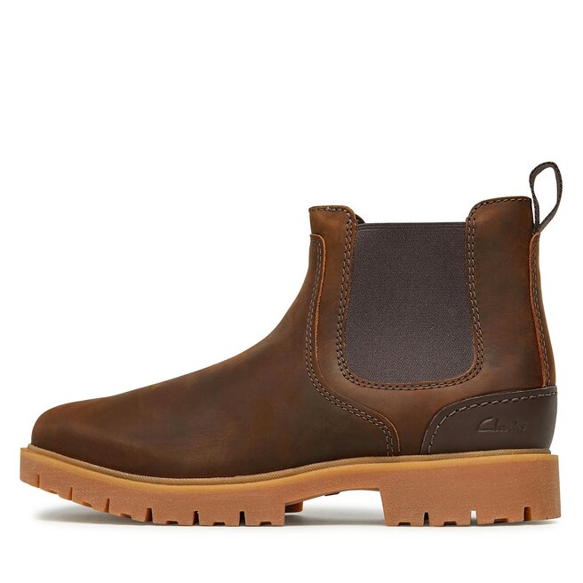 Clarks Bokacsizma Clarks Rossdale Top 261734557 Beeswax Leather