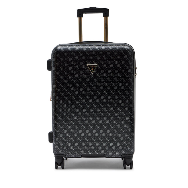 Walizka średnia Guess Jesco (H) Travel Bags TWH838 - Czarny