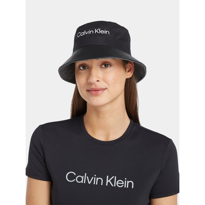 Calvin Klein Klobouk Calvin Klein Ck Must Wool Bucket Hat K60K611148 Mid Grey Heather P4A