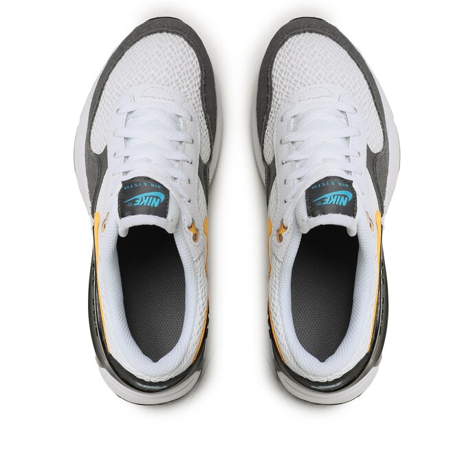 Nike Обувки Nike Air Max Systm (GS) DQ0284 104 White/Laser Orange/Iron Grey