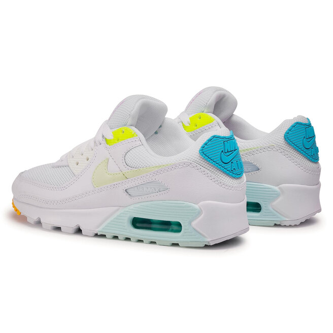 Nike Air Max 90 CZ0366 100 White Barely Volt Aurora Green