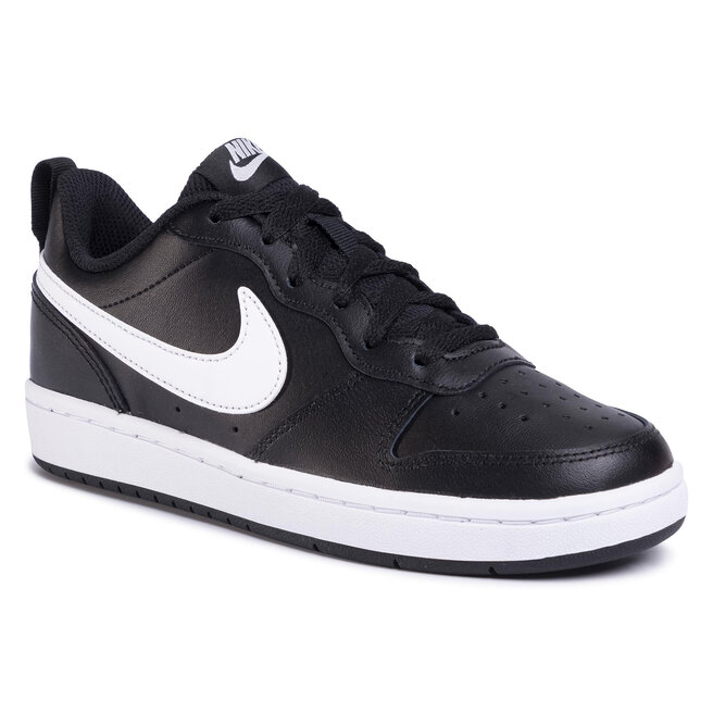 NIKE COURT BOROUGH LOW 2 (BQ5448-002) Vaikams | JUODA SPALVA | Nike  Sportbačiai 50style.lt parduotuvėje