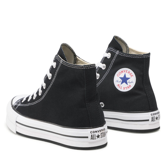 Converse Sneakers Converse Ctas Eva Lift Hi 272855C Black/White/Black