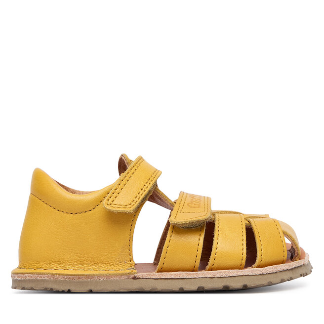 Sandały Froddo Barefoot Flexy F G3150283-5 M Żółty - chłopięce