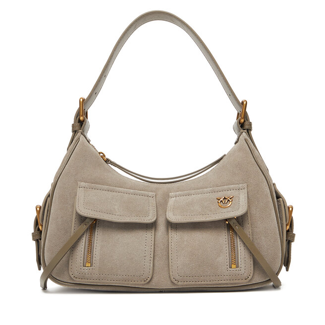 Torebka PINKO Cargo Bag Classic PE 25 PLTT 102794 - Szary