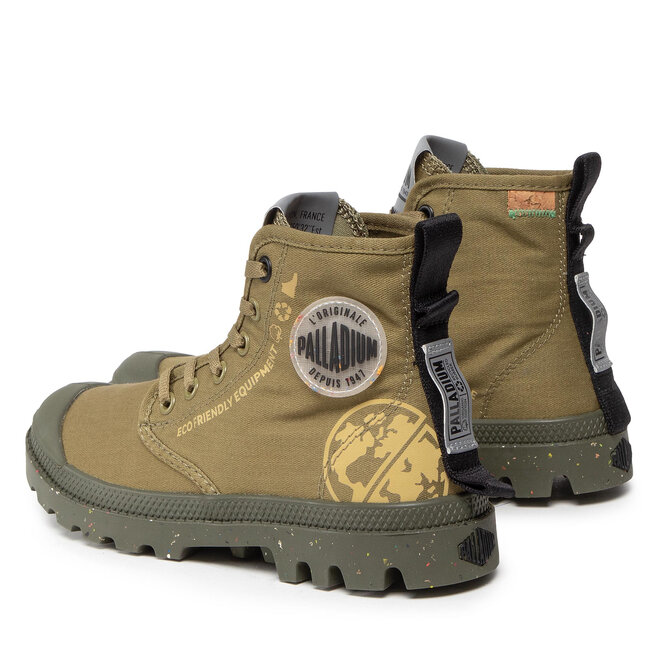 Palladium Scarponcini Palladium Pampa Organic Metro 77022-393-M Aloe