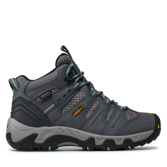 Keen Bakancs Keen Koven Mid Wp 1020212 Steel Grey/Wasabi