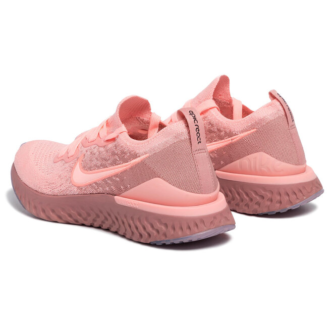 nike epic react flyknit pink tint