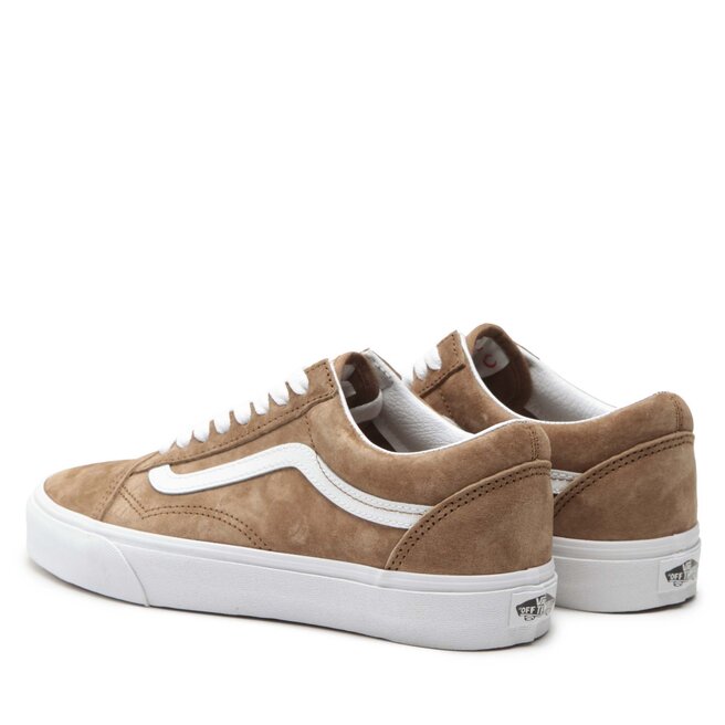 Vans pig suede old skool brown discount