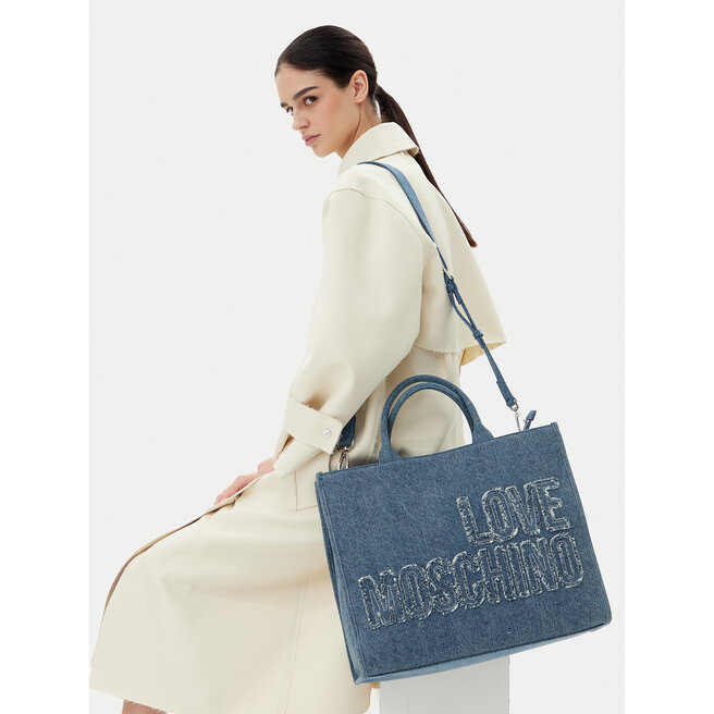Torebka LOVE MOSCHINO JC4242PP0MKM0750 Niebieski -
