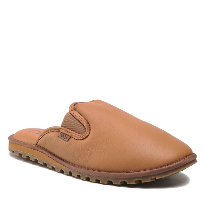 Vans Papuci de casă Vans Mountain Mule VN0A5JI6BRO1 Leather Brown
