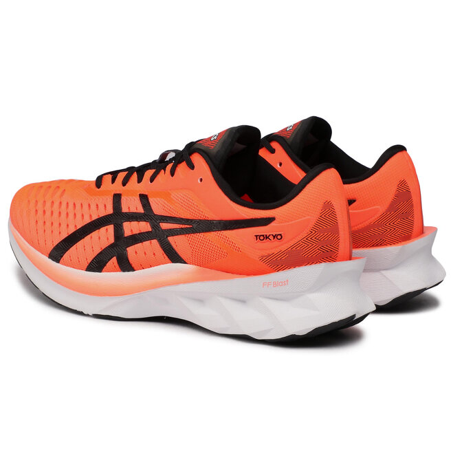Παπούτσια Asics Novablast Tokyo 1011B072 Sunrise Red/Black 600 •  Www.epapoutsia.gr