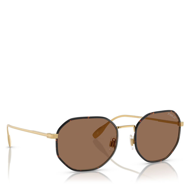 Okulary przeciwsłoneczne Polo Ralph Lauren 0PH3157 56 - Złoty