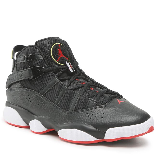 Pantofi Nike Jordan 6 Rings 322992 063 Black/University Red/White 063 imagine noua gjx.ro