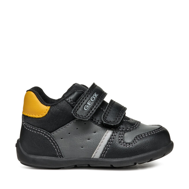 Sneakersy Geox B Elthan Boy B461PB 000BC - Czarny