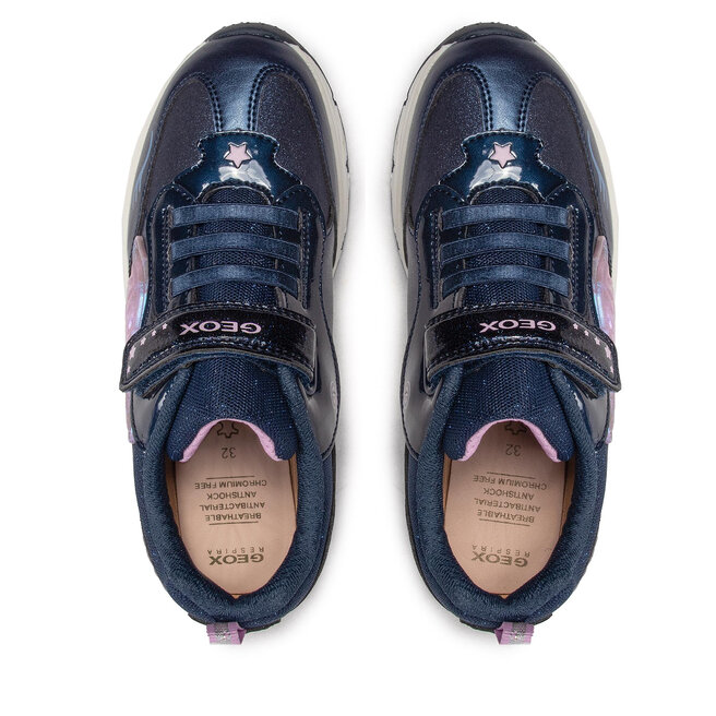 Geox Sneakers Geox J Spaceclub G B J268VB 0BLAJ C0694 D Navy/Pink