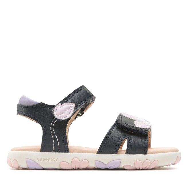 Sandały Geox J Sandal Haiti Girl - M Granatowy
