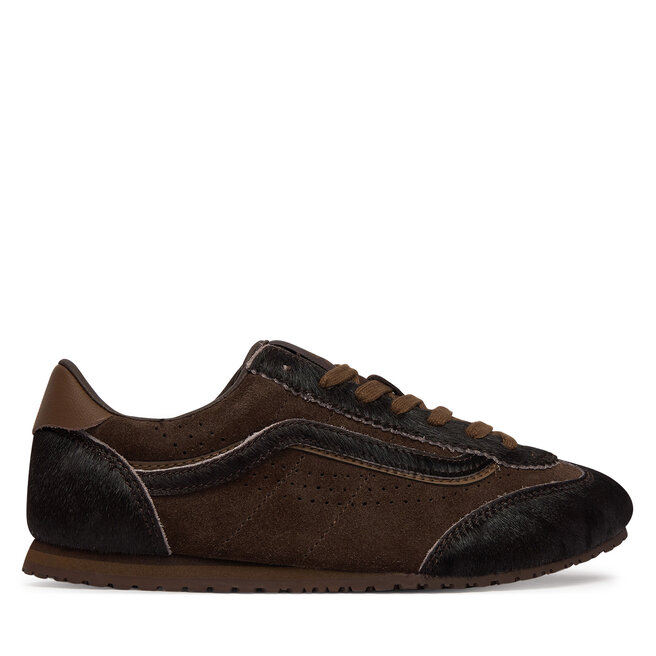 Sneakersy Vans Super Lowpro VN000D83BRO1 Brązowy - kobiece