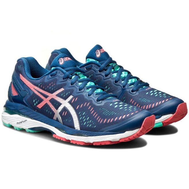 Asics women's gel kayano 23 outlet poseidon silver cockatoo