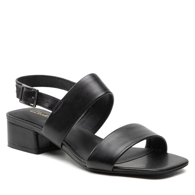 Sandale Clarks Seren25 Strap 261648964 Black Leather