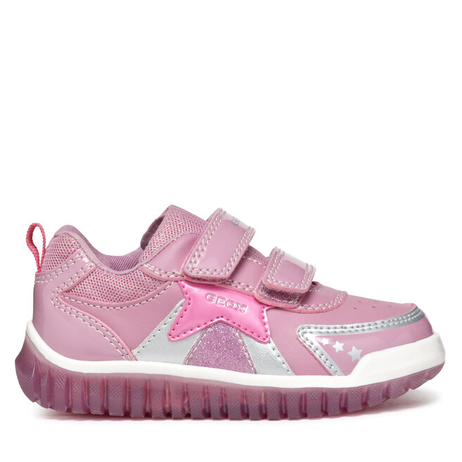 Sneakersy Geox B Lightyloo Girl B4661A 00254 - Różowy