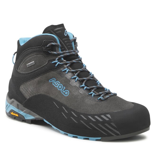 Trekkings Asolo Eldo Mid Lth Gv Ml GORE-TEX A01057 00 Graphite/Blue Moon A01057 imagine noua gjx.ro