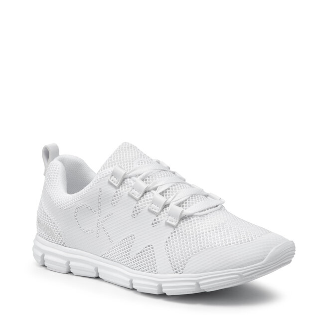 baskets runner sneaker lace up 0086 black bright white