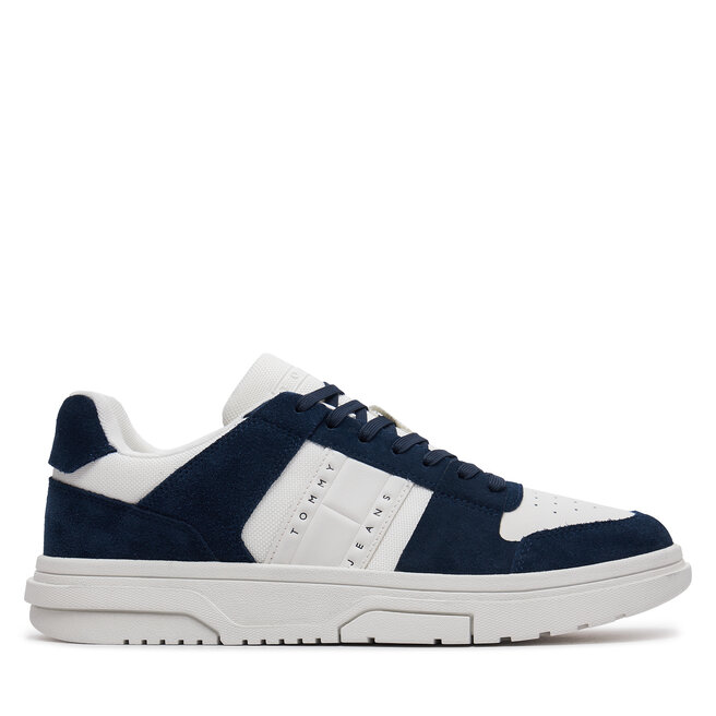 Sneakersy Tommy Jeans The Brooklyn Suede - Granatowy