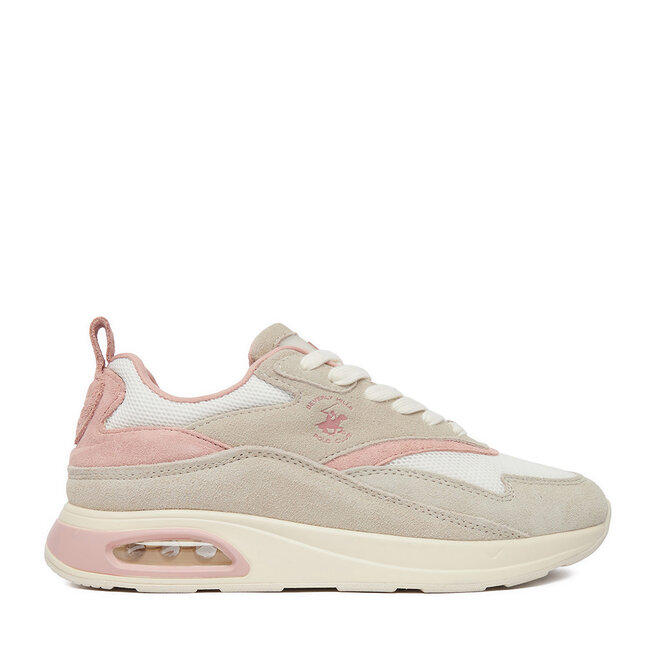 Sneakersy Beverly Hills Polo Club EO-L2400612 Beżowy - kobiece