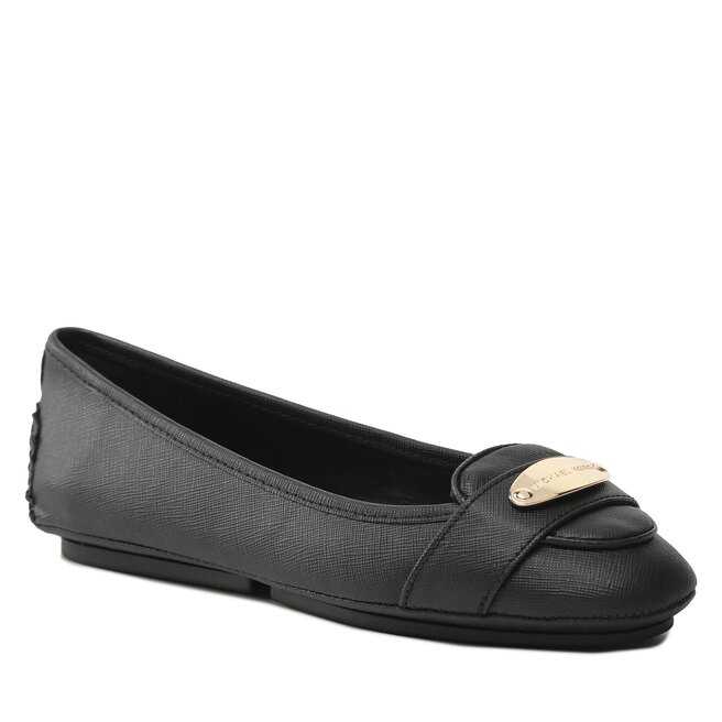 MICHAEL Michael Kors Ballerinas MICHAEL Michael Kors Mk Plate Moc 40R3MKFR1L Black