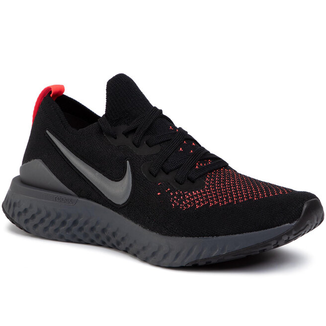 Zapatos Nike Epic React Fk 2 CJ9695 Black/Dark Grey/Flash Crimson •