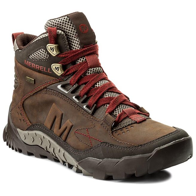 Botas de monta a Merrell Annex Trank Mid Wtpf J91787 Clay zapatos.es