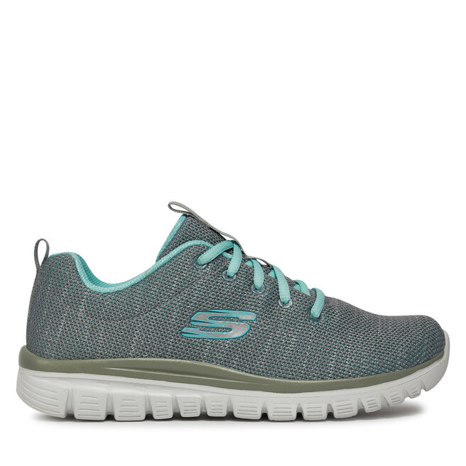 Sneakersy Skechers Twisted Fortune - Szary